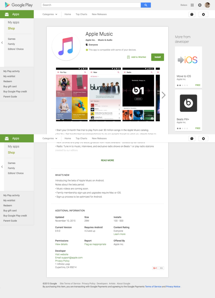 Apple Music Android Apps on Google Play